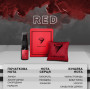 Аромасаше для авто HURRICANE RED з флаконом, 10 мл